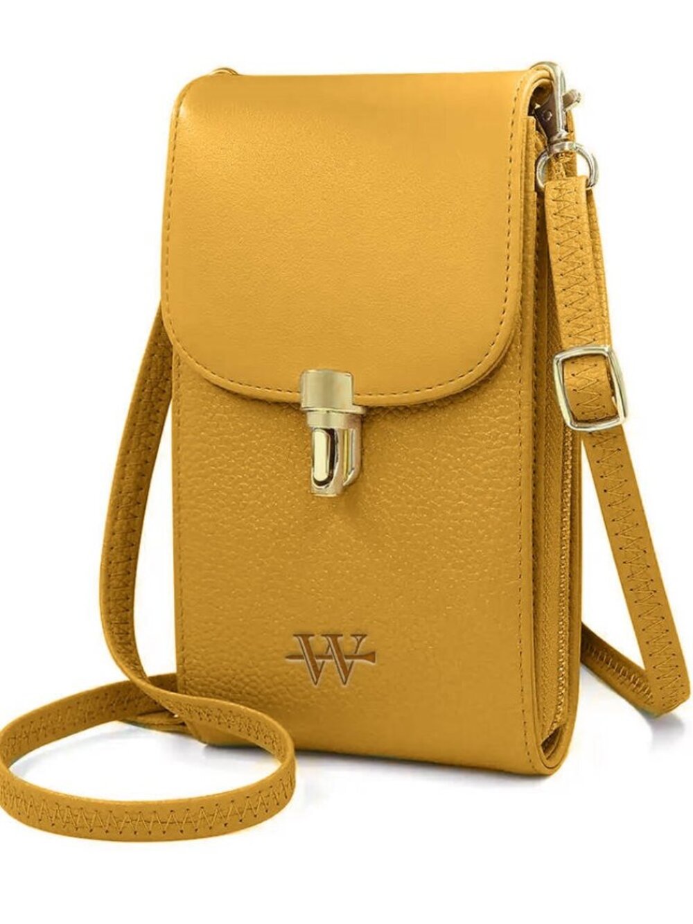 Leather Cross Body Cel Phone Bag